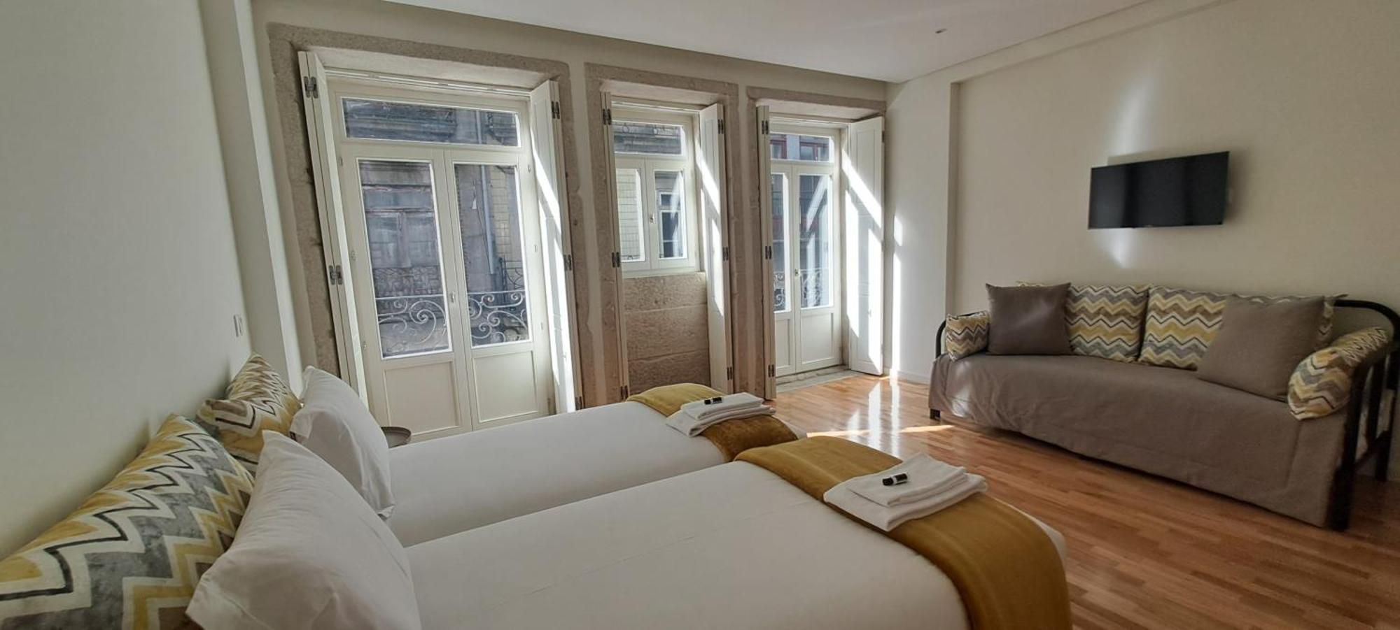 Almarela Apartments Porto Pokoj fotografie